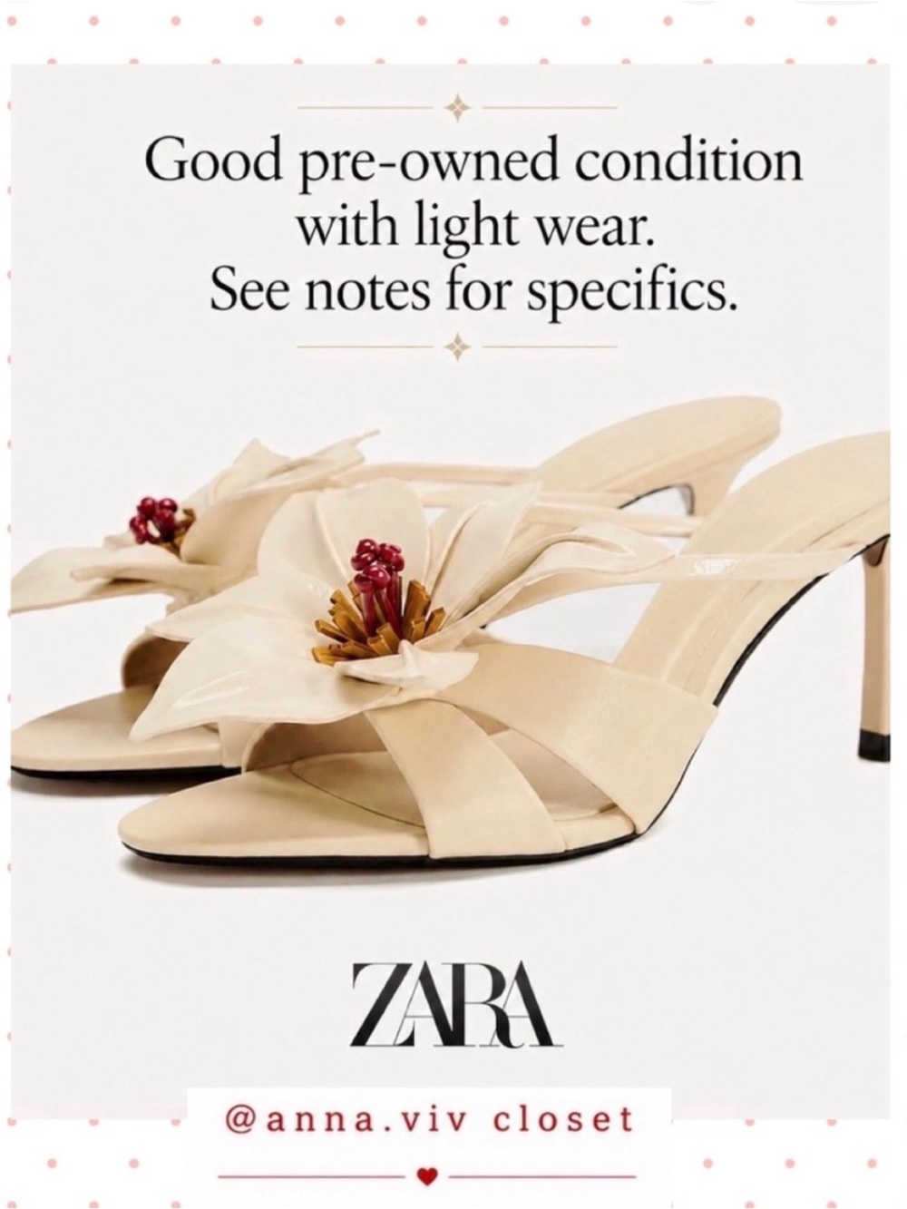 Zara floral shoes 🌸 spring 24 collection